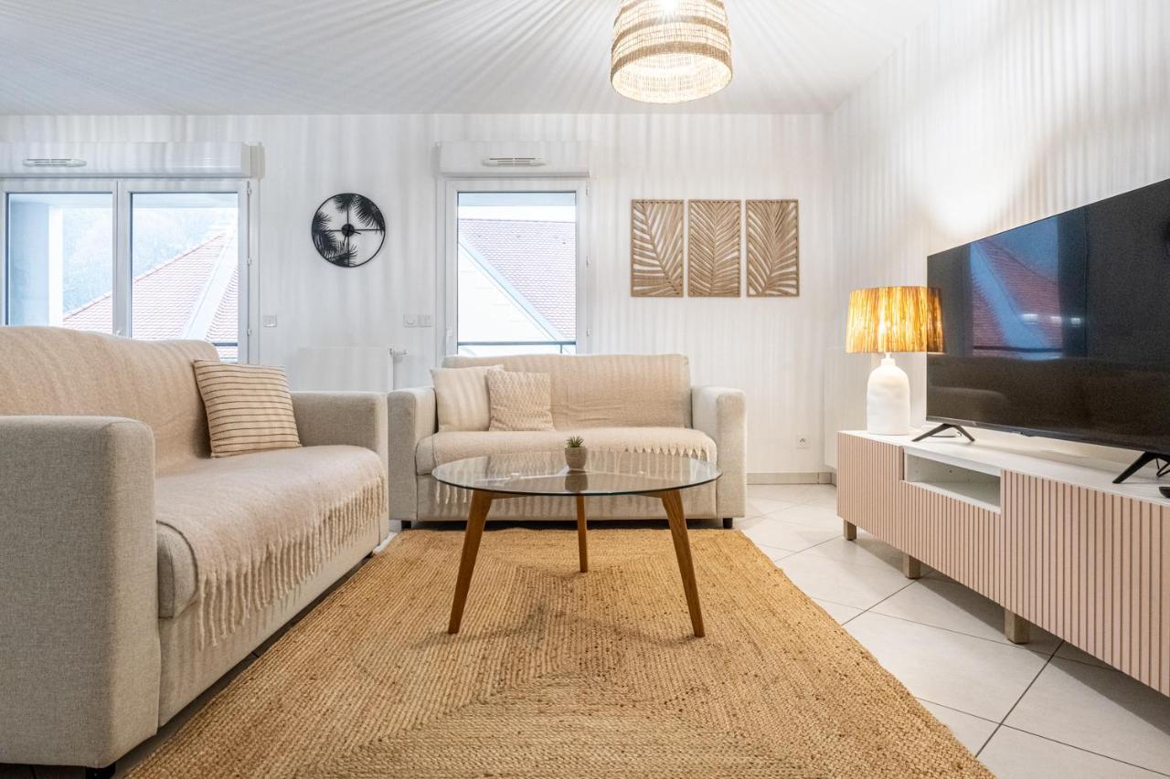 La Canopee D'annecy - Spacieux T3 Situe A L'entree De La Vieille Avec Garage Et Grande Terasse Apartment