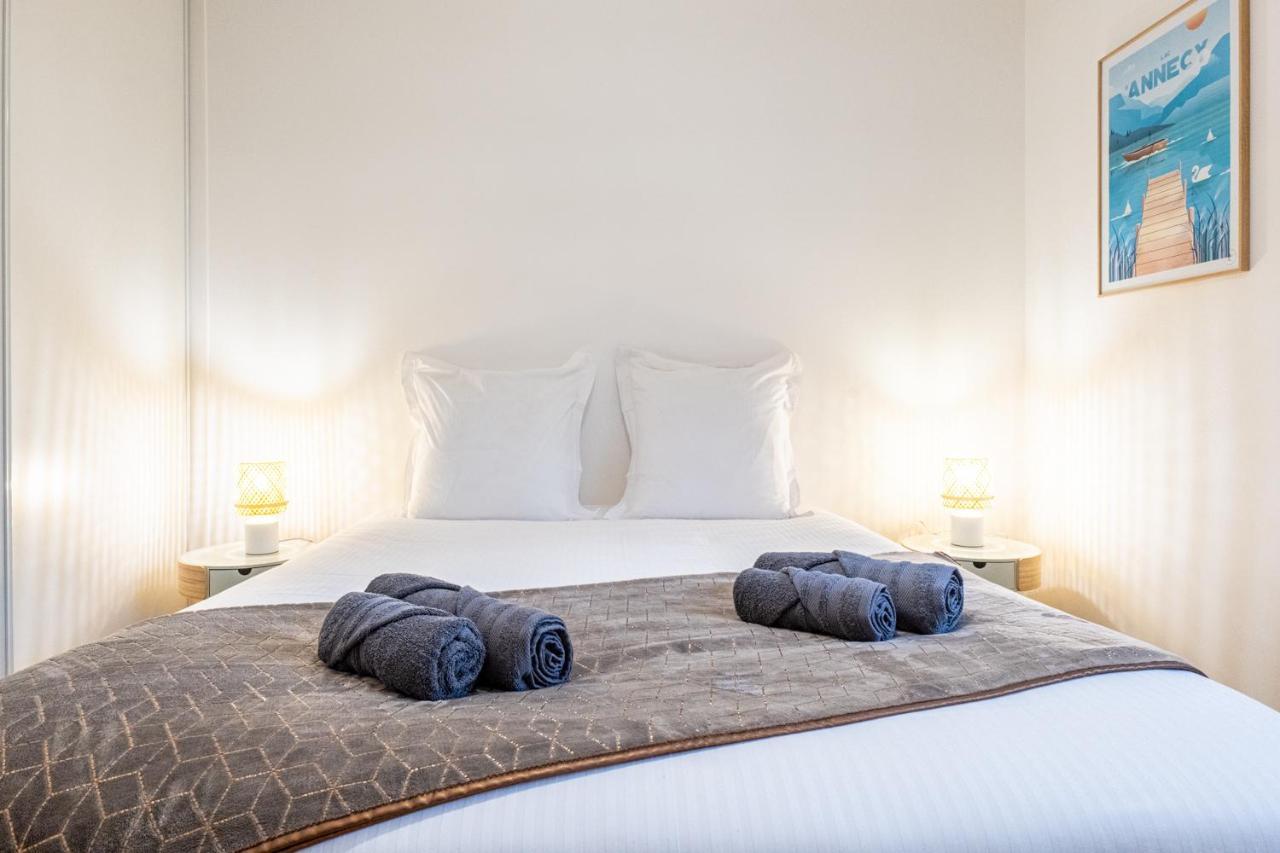 La Canopee D'annecy - Spacieux T3 Situe A L'entree De La Vieille Avec Garage Et Grande Terasse Apartment Annecy