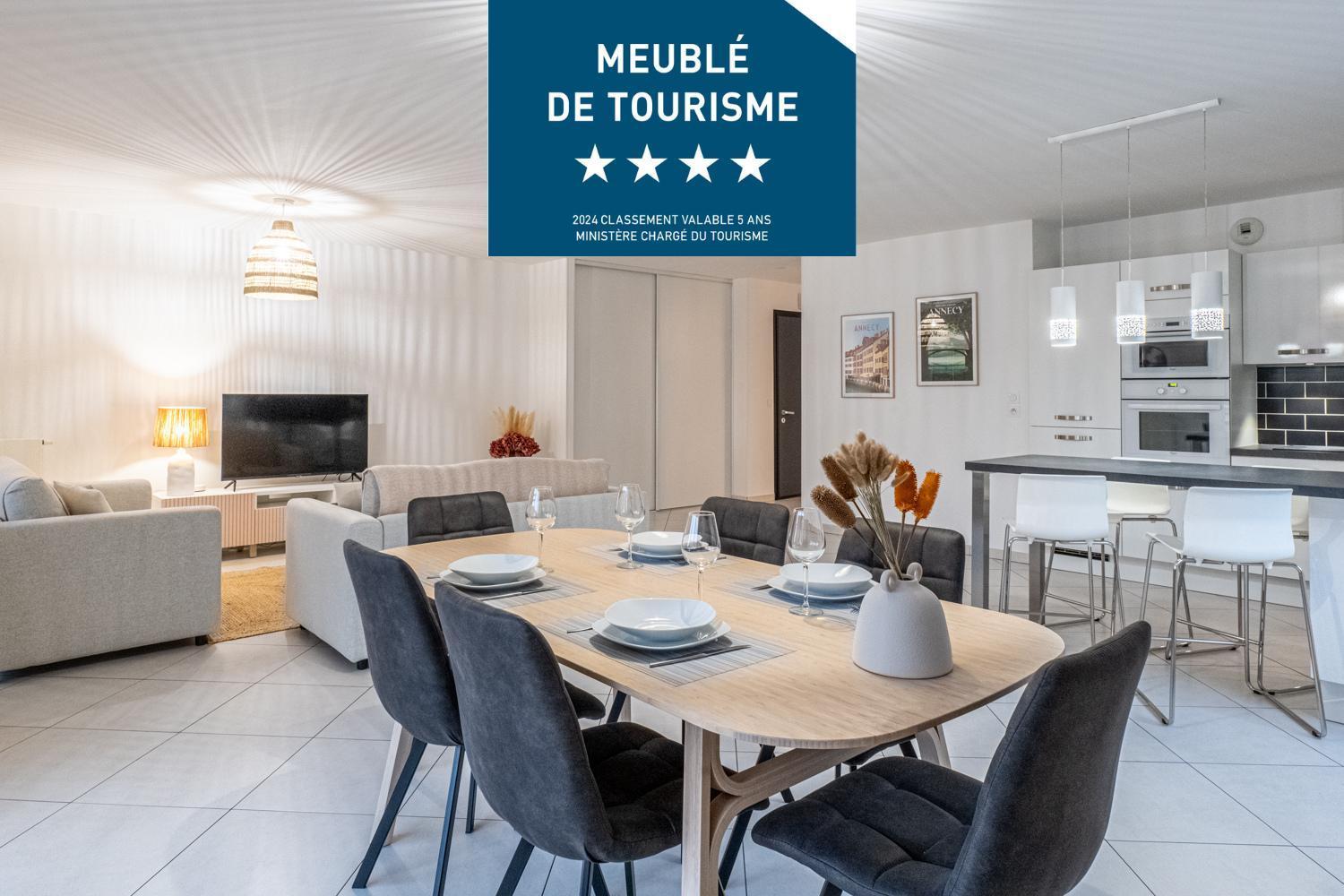 La Canopee D'annecy - Spacieux T3 Situe A L'entree De La Vieille Avec Garage Et Grande Terasse Apartment *